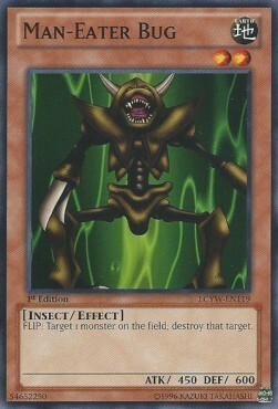 Man-Eater Bug Card Front
