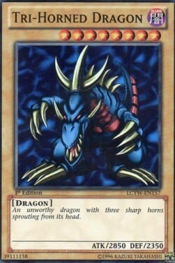 Tri-Horned Dragon Card Front