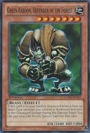 Green Baboon, Defender of the Forest · Common 165