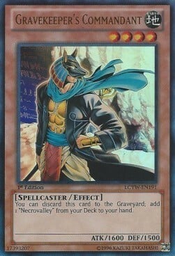 Gravekeeper's Commandant Card Front
