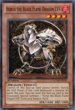 Horus the Black Flame Dragon LV6 (UTR) - Soul of the Duelist - YuGiOh