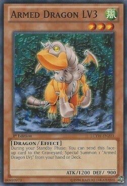 Armed Dragon LV3 Card Front