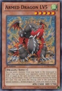 Armed Dragon LV5 Card Front