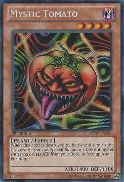 Mystic Tomato Card Front