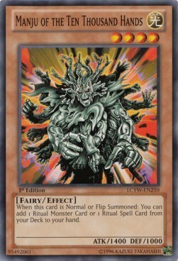 Manju of the Ten Thousand Hands Card Front