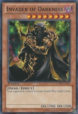 Invader of Darkness Card Front