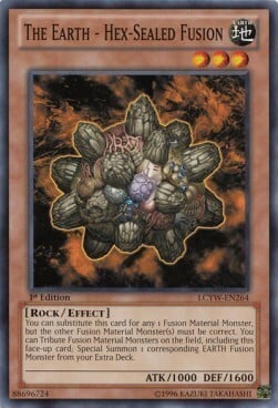 The Earth - Hex-Sealed Fusion Card Front