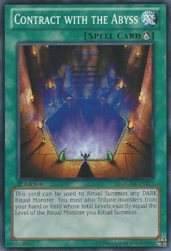 Contract with the Abyss Card Front
