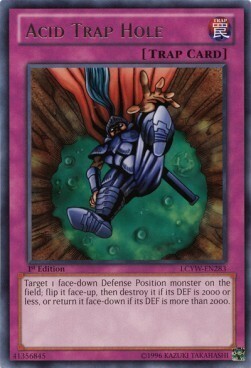 Acid Trap Hole Card Front