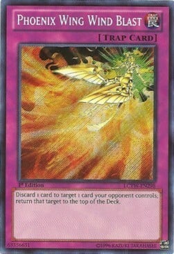 Phoenix Wing Wind Blast Card Front