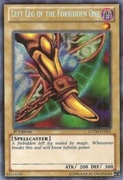 Left Leg of the Forbidden One · Secret Rare 303sec