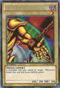 Left Arm of the Forbidden One Card Front