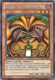 Exodia the Forbidden One · Secret Rare 306sec