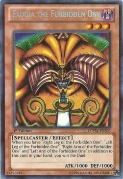 Exodia the Forbidden One Card Front