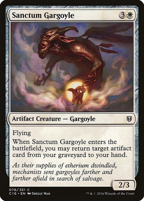 Sanctum Gargoyle Card Front