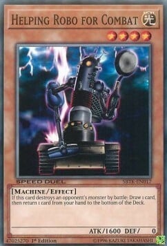 Helping Robo For Combat Card Front