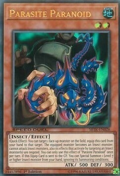 Parasite Paranoid Card Front