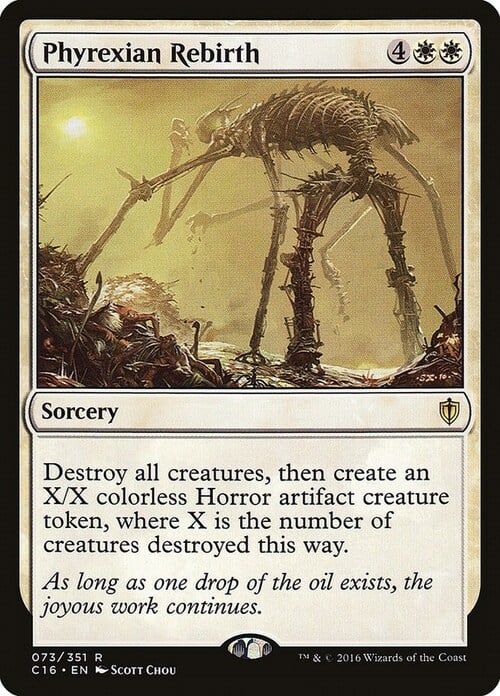 Phyrexian Rebirth Card Front