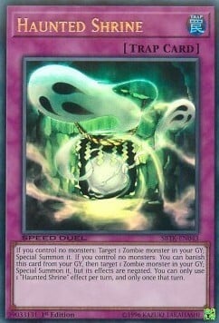 Haunted Shrine Card Front
