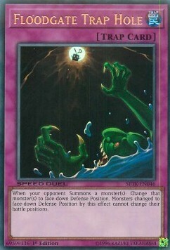Floodgate Trap Hole Card Front