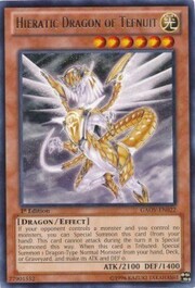Hieratic Dragon of Tefnuit · Rare 022