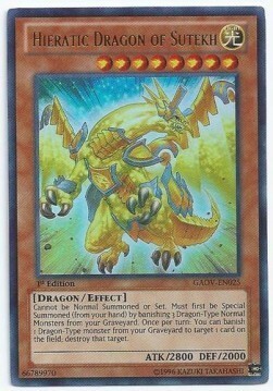 Hieratic Dragon of Sutekh Card Front