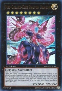 Neo Galaxy-Eyes Photon Dragon Card Front