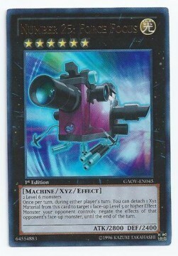 Number 25: Force Focus Card Front