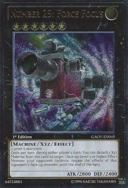 Number 25: Force Focus Card Front
