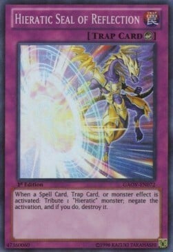 Hieratic Seal of Reflection Card Front