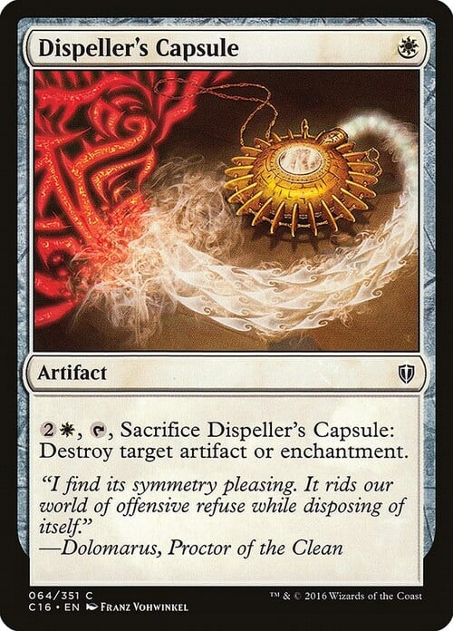 Dispeller's Capsule Card Front