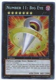 Number 11: Big Eye · Secret Rare 090sec