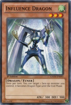 Influence Dragon Card Front