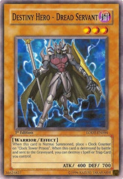 Destiny Hero - Dread Servant Card Front