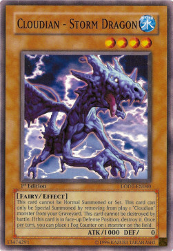 Cloudian - Storm Dragon Card Front