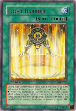 Light Barrier Card Front