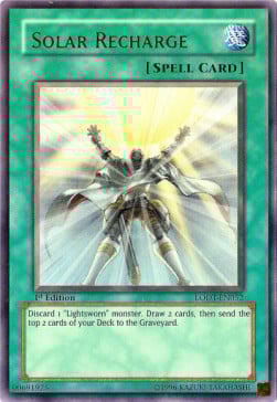 Solar Recharge Card Front