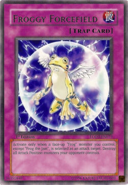 Froggy Forcefield Card Front