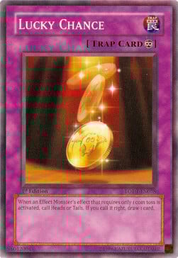 Lucky Chance Card Front