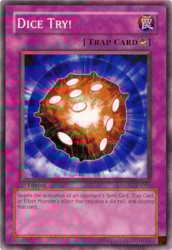 Dice Try! Card Front