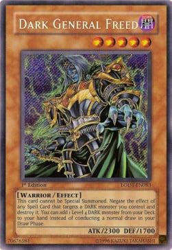 Dark General Freed Card Front