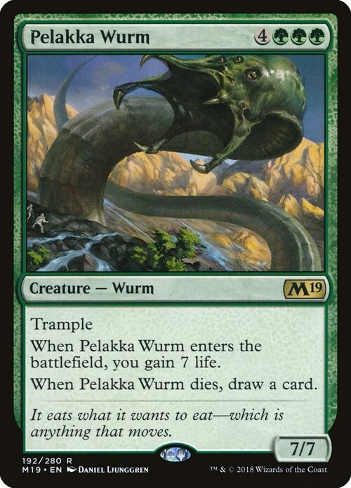 Wurm di Pelakka Card Front