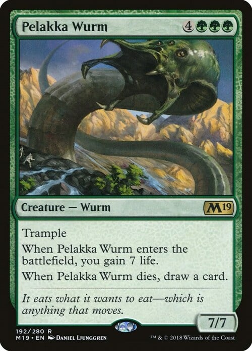 Pelakka Wurm Card Front