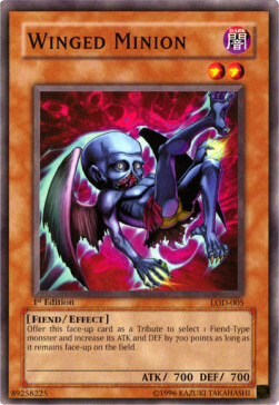 Winged Minion Card Front