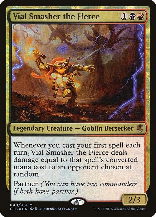 Vial Smasher the Fierce Card Front