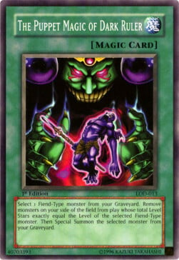 The Puppet Magic of Dark Ruler Card Front