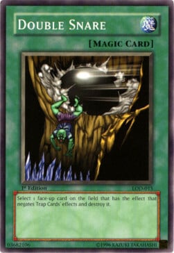 Double Snare Card Front