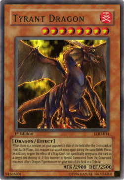 Tyrant Dragon Card Front