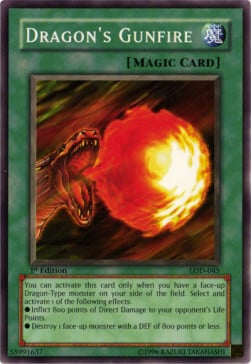 Fiammata di Drago Card Front