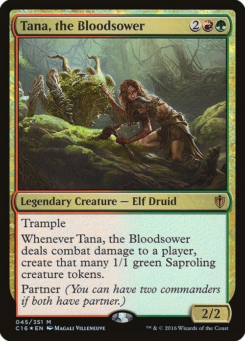 Tana, the Bloodsower Card Front